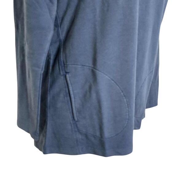 LOGO Life by Lori Goldstein French Terry Pullover Hoodie With Pintuck Size S NWT - Picture 2 of 4